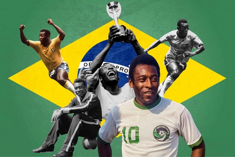 Pele là siêu cầu thủ khi giành tới 3 chiếc cúp vàng danh giá