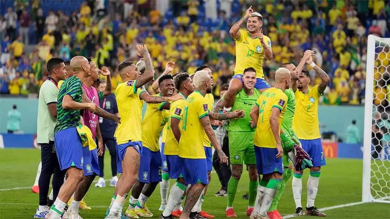 Đội tuyển bóng đá giàu thành tích nhất tại WC chính là Brazil